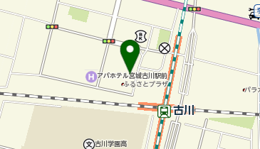 アデランス 古川の地図画像