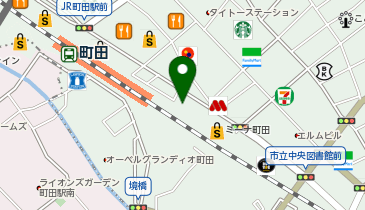 アデランス 町田の地図画像