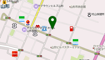 アデランス 山形の地図画像