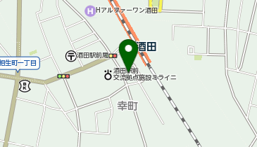 アデランス 酒田の地図画像