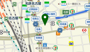 レディスアデランス 名古屋の地図画像