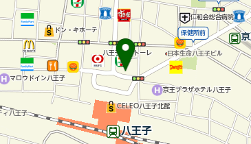 アデランス 八王子の地図画像