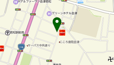 アデランス 会津若松(フランチャイズ)の地図画像