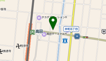 アデランス 上越の地図画像