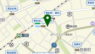 アデランス 飯田の地図画像