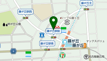 アデランス 名古屋藤が丘の地図画像