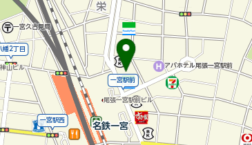 アデランス 一宮の地図画像