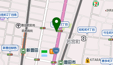 アデランス 豊田の地図画像
