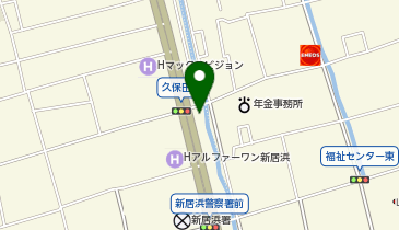 レディスアデランス 新居浜の地図画像