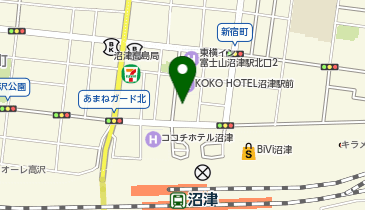 アデランス 沼津の地図画像