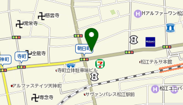 レディスアデランス 松江の地図画像