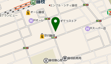 アデランス 藤枝の地図画像