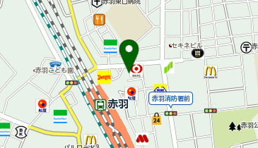 アデランス 赤羽の地図画像