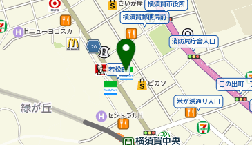アデランス 横須賀の地図画像