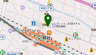 アデランス 熊谷の地図画像