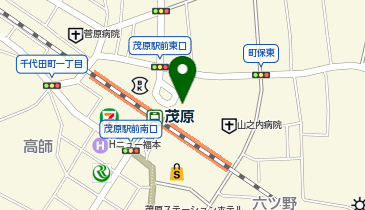 アデランス 茂原(フランチャイズ)の地図画像