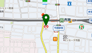アデランス 東大阪の地図画像