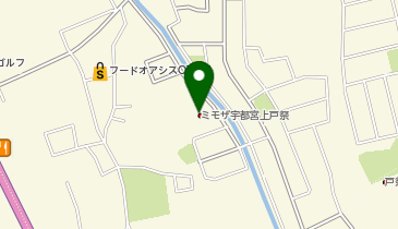 ミモザ宇都宮上戸祭の地図画像
