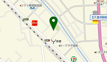 ミモザヘルパーステーション久里浜の地図画像