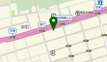 BIG M ONE 青森店の地図画像