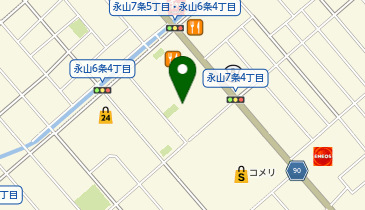 BIG M ONE 旭川店の地図画像