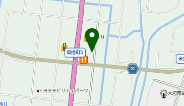 BIG M ONE 大垣店の地図画像