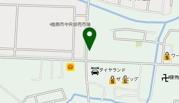 BIG M ONE 福島鎌田店の地図画像