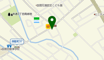BIG M ONE 函館店の地図画像