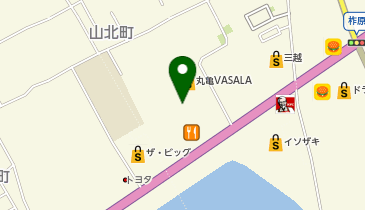 BIG M ONE 丸亀バサラ店の地図画像