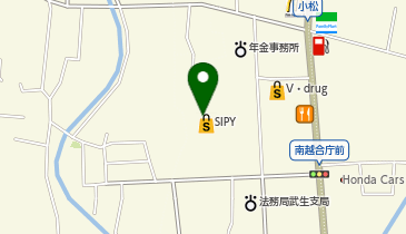 BIG M ONE 福井シピィ店の地図画像