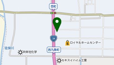 BIG M ONE 奈良西九条店の地図画像