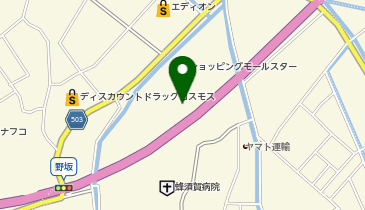 BIG M ONE 宗像野坂店の地図画像