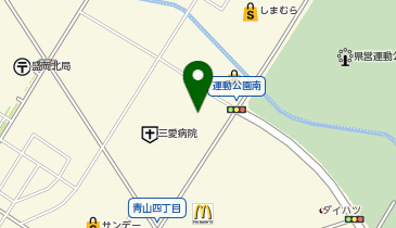 BIG M ONE 盛岡店の地図画像