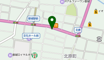 BIG M ONE 都城店の地図画像