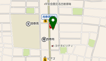 BIG M ONE 北名古屋西春店の地図画像