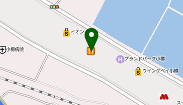BIG M ONE 小樽店の地図画像
