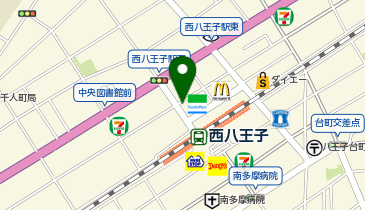 iPhone修理工房 西八王子店の地図画像