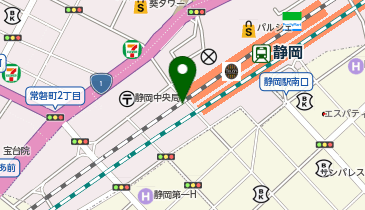 iPhone修理工房 アスティ静岡店の地図画像