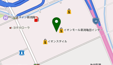 iPhone修理工房 イオンモール新潟亀田インター店の地図画像