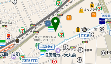 iPhone修理工房 神戸三宮店の地図画像