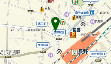 iPhone修理工房 長野駅前店の地図画像