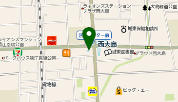iPhone修理工房 西大島店の地図画像