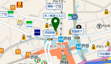 iPhone修理工房 渋谷店の地図画像
