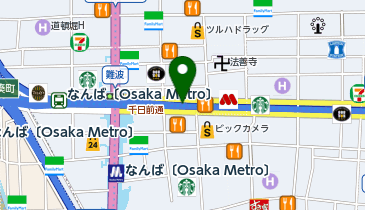 iPhone修理工房 なんばウォーク店の地図画像