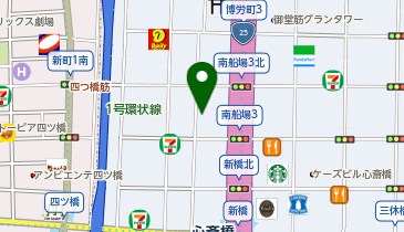 iPhone修理工房 心斎橋店の地図画像