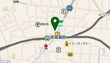 バーガーキング 京成高砂駅前の地図画像