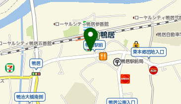 バーガーキング 鴨居駅前の地図画像
