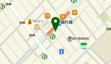 バーガーキング 南行徳駅前の地図画像