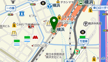 バーガーキング 相鉄横浜駅の地図画像