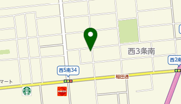 バーガーキング 帯広の地図画像